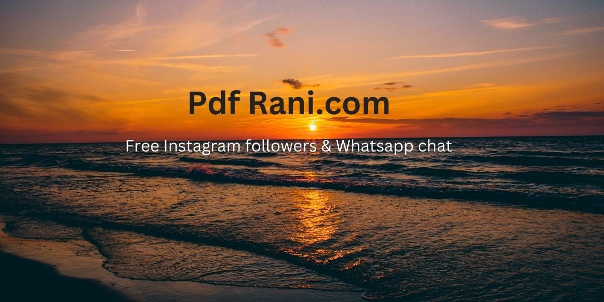 PDF Rani.com: Social Media Growth And Earn Money